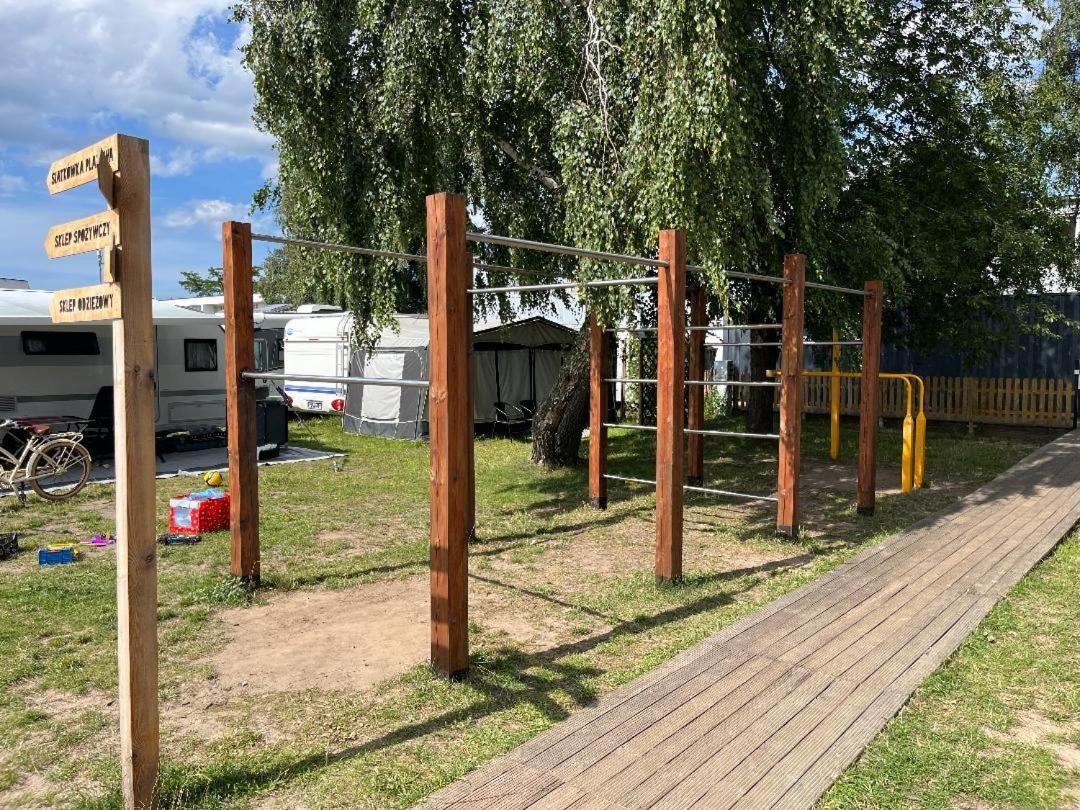 Przyczepa 2022 Molo Surf Villa Jastarnia Dış mekan fotoğraf