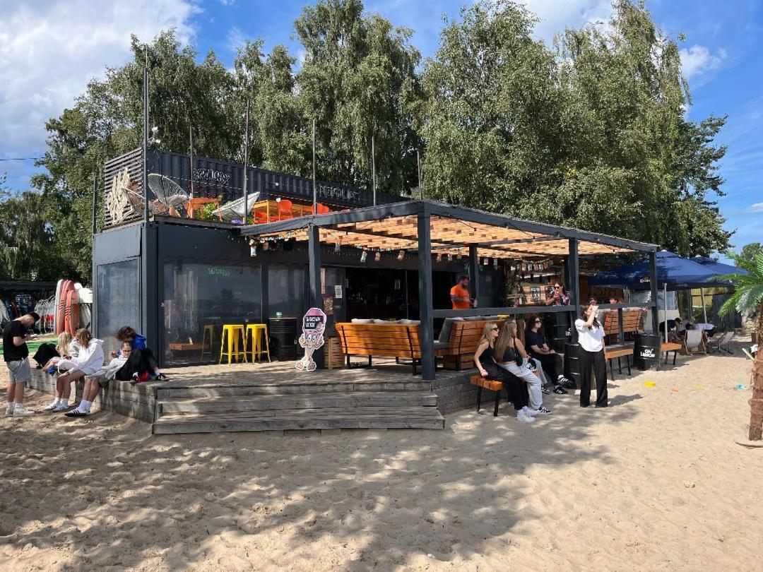 Przyczepa 2022 Molo Surf Villa Jastarnia Dış mekan fotoğraf